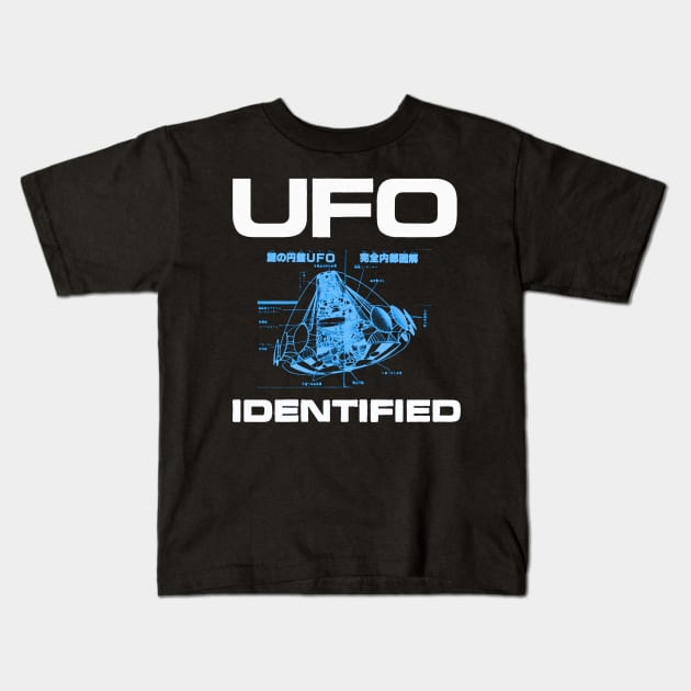 UFO-IDENTIFIED Kids T-Shirt by ZeroG